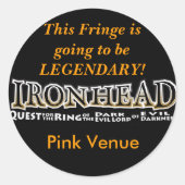 IJZERKOP STICKER (Voorkant)