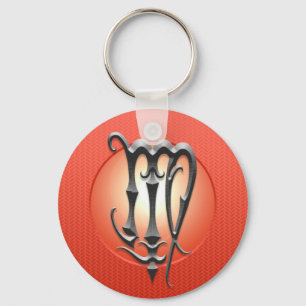 IJzerlogo, rood Sleutelhanger