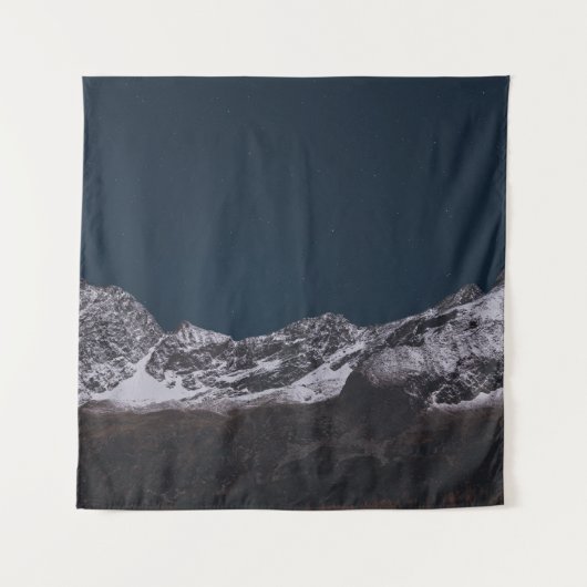 IJZERMOUNTAIN BIJ NACHT WANDKLEED (Voorkant)