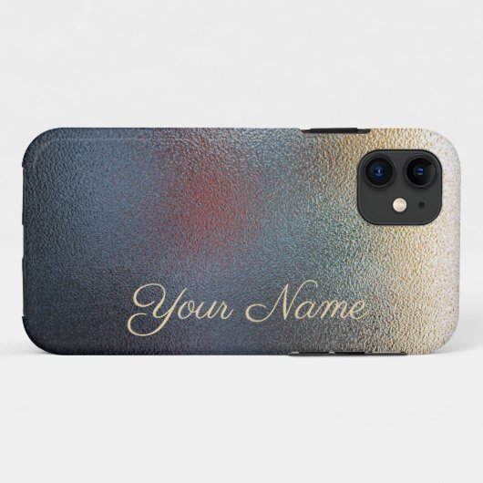 IJzernig-glazen monofoons Case-Mate iPhone Case (Achterkant (horizontaal))