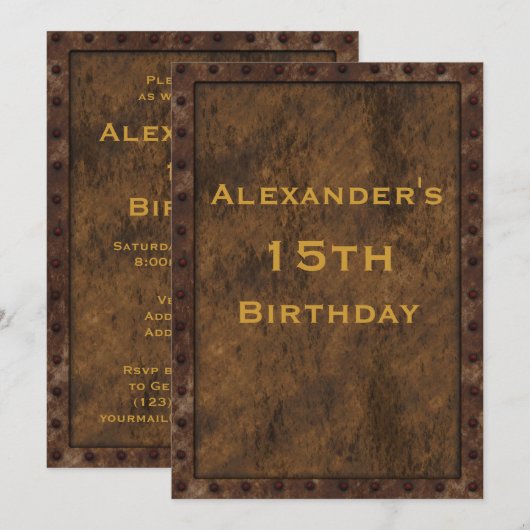 IJzeromhuld effect jongens vanaf vrijdag, dubbelzi Kaart (Voorkant / Achterkant)