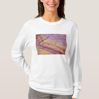 IJzeroxiden kleuren een zandsteenformatie T-shirt