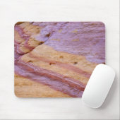 IJzeroxiden kleuren een zandsteenvorming Muismat (Met muis)