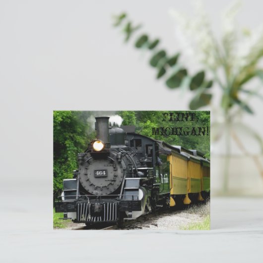 IJzerpaard Briefkaart (Staand voorkant)