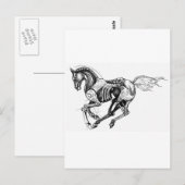 IJzerpaard Briefkaart (Voorkant / Achterkant)