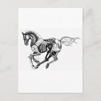 IJzerpaard Briefkaart