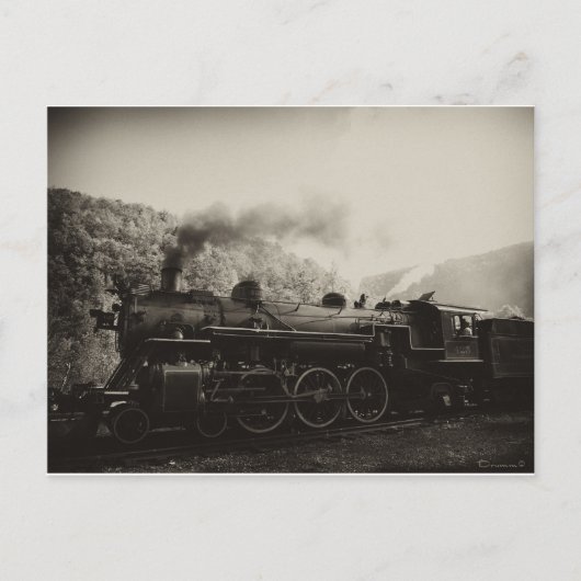 IJzerpaard Briefkaart (Voorkant)