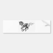 IJzerpaard Bumpersticker (Voorkant)