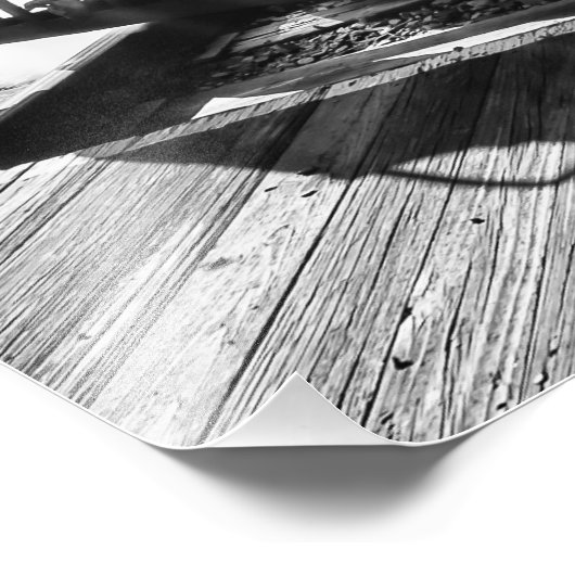 IJzerpaard Foto Afdruk (Hoek)