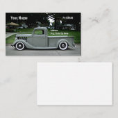 IJzerpaard Visitekaartje (Voorkant / Achterkant)