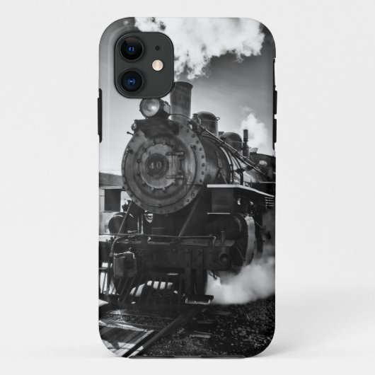 IJzerpaarden - Antiek stoomtrein Hoesje-Mate iPhon Case-Mate iPhone Case (Achterkant)