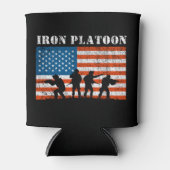 ijzerpeloton blikjeskoeler (Voorkant)