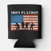 ijzerpeloton blikjeskoeler (Achterkant)