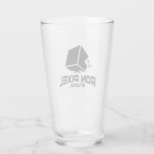IJzerpixel Glass Cup Glas (Achterkant)