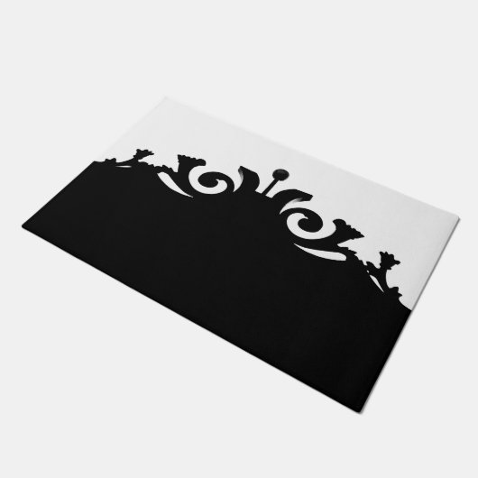 IJzerplaat Deurmat (Schuin)