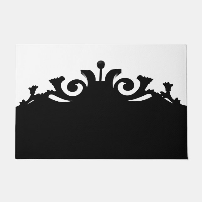 IJzerplaat Deurmat (Voorkant)