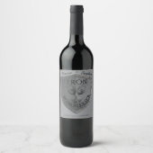 IJzersommelier Wijnliefhebber Wijn Etiket (Voorkant)