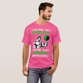 Ijzertekort Grappig Gewichtheffen T-shirt (Voorkant volledig)