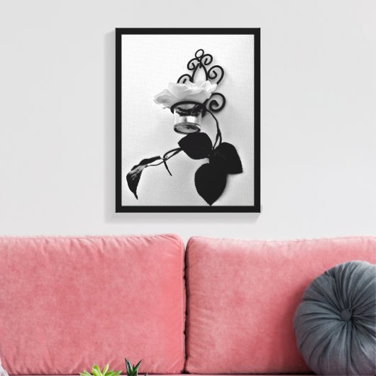 IJzerventilator Sconce Canvas Afdruk (Insitu (Woonkamer))