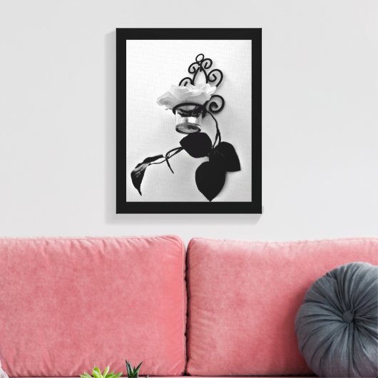 IJzerventilator Sconce Canvas Afdruk (Insitu (Woonkamer))