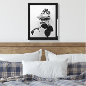 IJzerventilator Sconce Canvas Afdruk (Insitu (Slaapkamer))