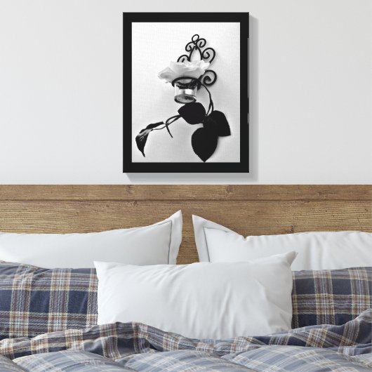 IJzerventilator Sconce Canvas Afdruk (Insitu (Slaapkamer))