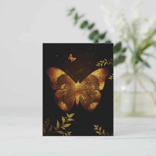 IJzervlinder Briefkaart (Staand voorkant)