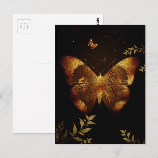 IJzervlinder Briefkaart (Voorkant / Achterkant)