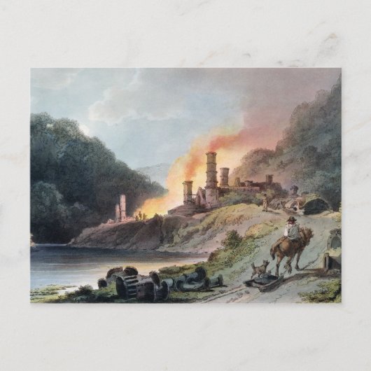 IJzerwerken, coalbrookdale Briefkaart (Voorkant)