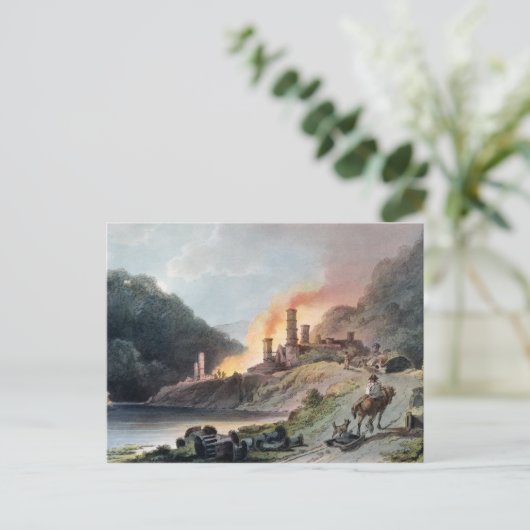 IJzerwerken, coalbrookdale Briefkaart (Staand voorkant)