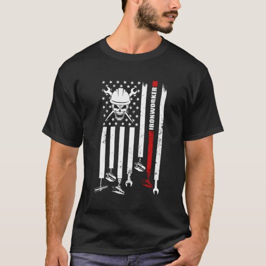 ijzerwerker t-shirt (Voorkant)