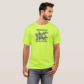 IJzerwerkers krijgen hoge T-shirt (Voorkant volledig)