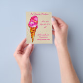 IJzerwinkel Ice crème-predikant Flyer (Hand)