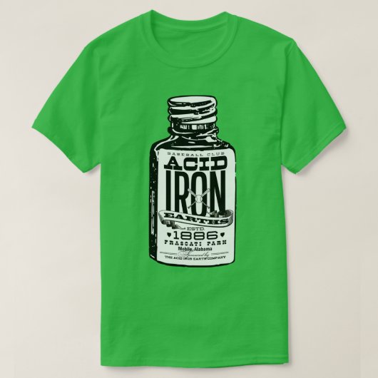 IJzerzure aarden T-shirt (Design voorkant)