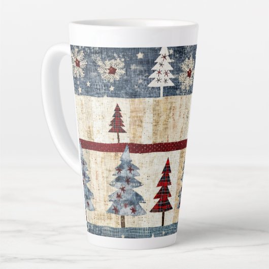 ijzig bos latte mok (Linkerhoek)