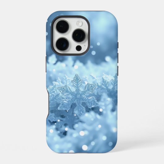 ijzige fractals iPhone hoesje (Achterkant)