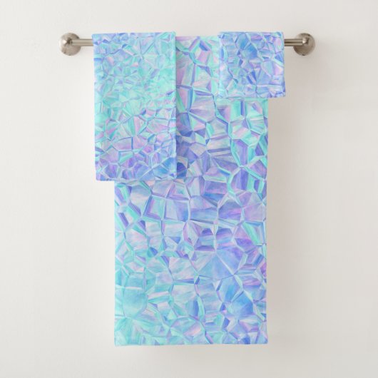 ijzige iridescentie : bad handdoek (Insitu)