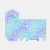 ijzige iridescentie : bedankdoosjes (Uitgevouwen)