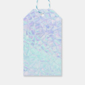 ijzige iridescentie : cadeaulabel (Achterkant)