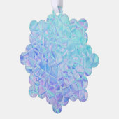 ijzige iridescentie : ornament kaart (Links)