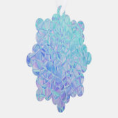ijzige iridescentie : ornament kaart (Rechts)