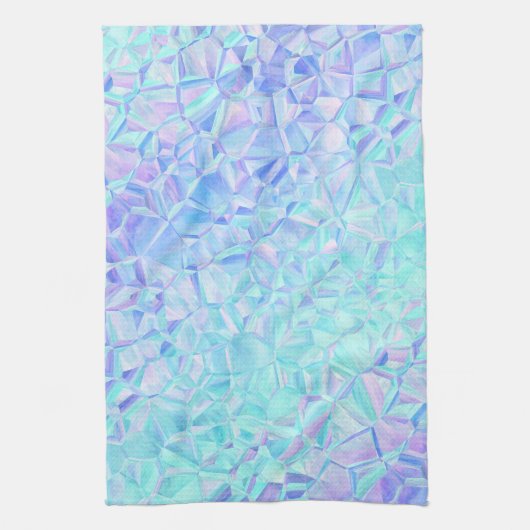 ijzige iridescentie : theedoek (Verticaal)