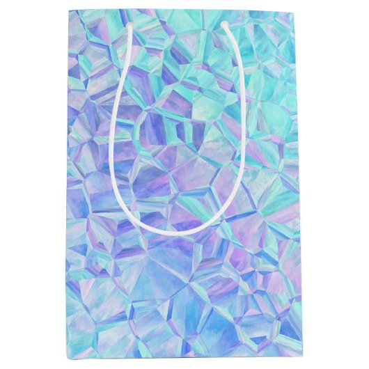 ijzige iriserende werking : medium cadeauzakje (Voorkant)