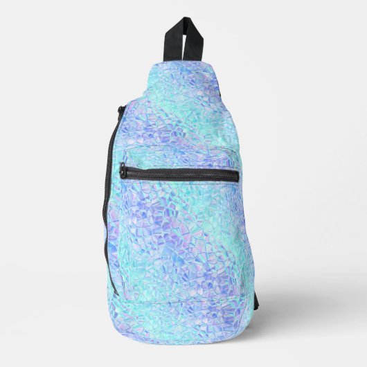 ijzige iriserende werking : sling bag (Voorkant)