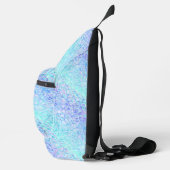 ijzige iriserende werking : sling bag (Rechts)