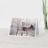 Ijzige Scène Kaart (Voorkant)