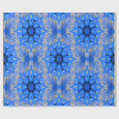 ijzige Snowflakes... Cadeaupapier (Vlak)