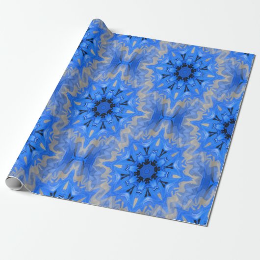 ijzige Snowflakes... Cadeaupapier (Uitgerold)