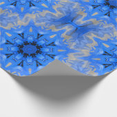 ijzige Snowflakes... Cadeaupapier (Hoek)