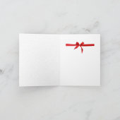 IJzige winterbomen Notitiekaartje (Binnen)